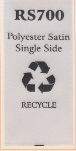 RECYCLE SATEN